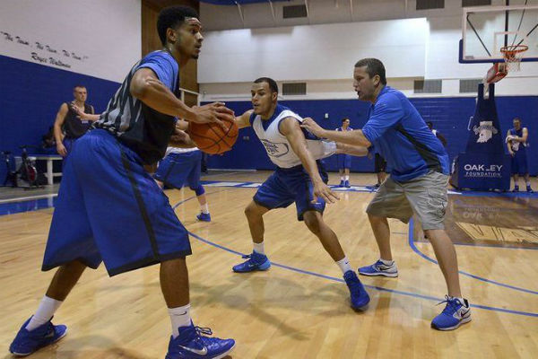 Shot Fake and Finish Rebounding Drill