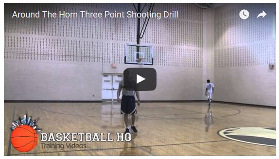 Basketball Shooting Drills Around the Horn & Baseball