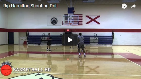 Basketball Drills: Rip Hamilton Shooting