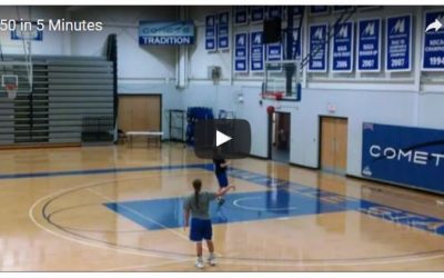 Beilein 50 in 5 Shooting Drill