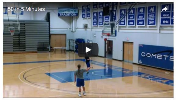 Beilein 50 in 5 Shooting Drill