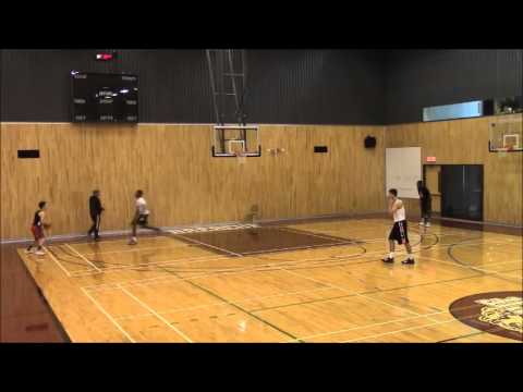 Basketball Drills Three Player Shooting With Conditions - TGK Athletics