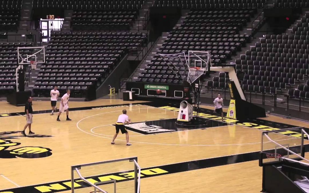 Wichita State Fatigue Shooting Drill