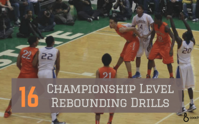 Half Court Hustle Rebounding Drill