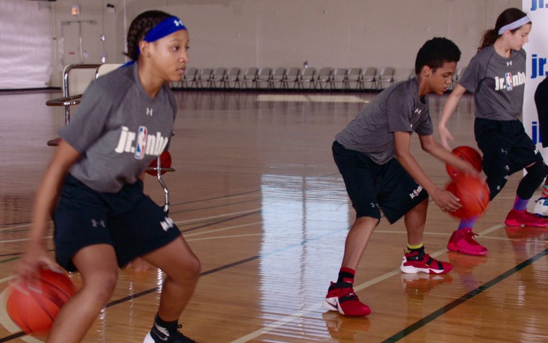 Between Cross Behind Dribble Drill