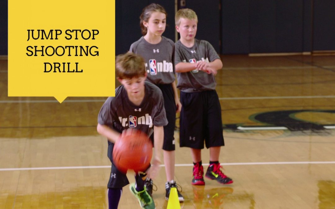 Jump Stop Shooting Drill