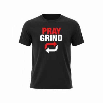 Pray Grind Black T-Shirt