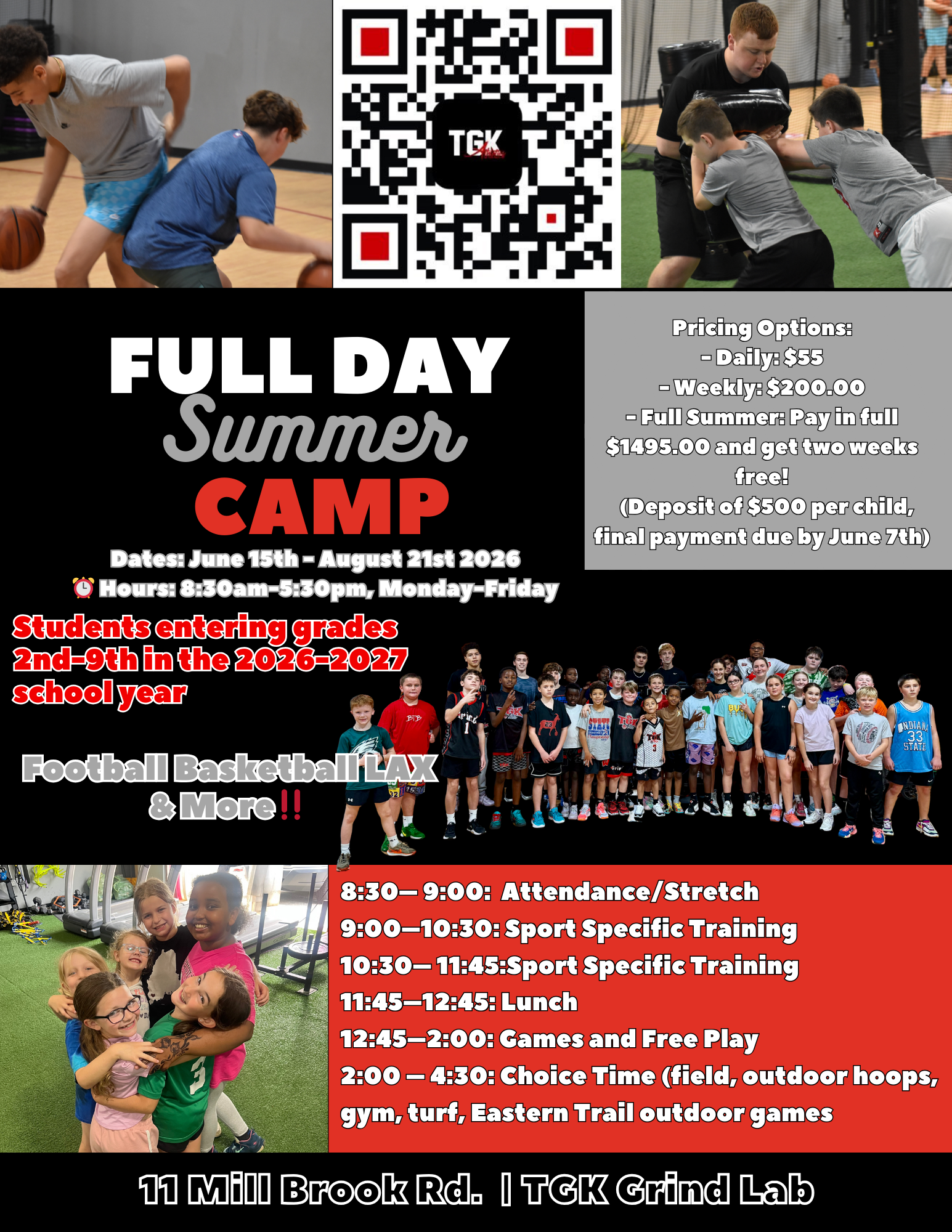 summer camp 26 flyer