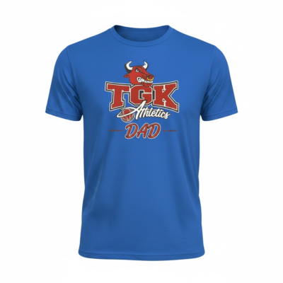 TGK Athletics " DAD" Shirts (BLUE)